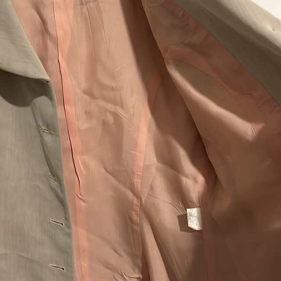 Zion New York blazer  light brown /gray color size 10 peach inside. NWOT - Picture 7 of 8